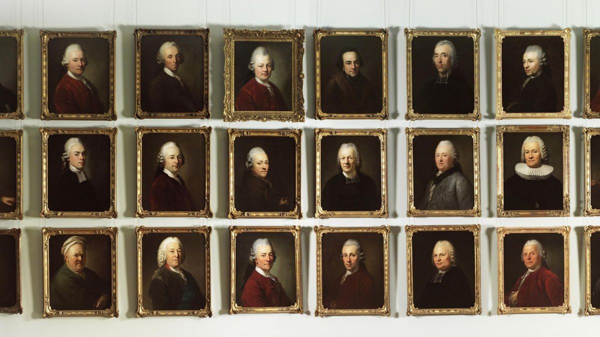 Die Porträtgalerie des Leipziger Verlegers Philipp Erasmus Reich zeigt berühmte Leipziger Bürger aus der Zeit der Aufklärung.